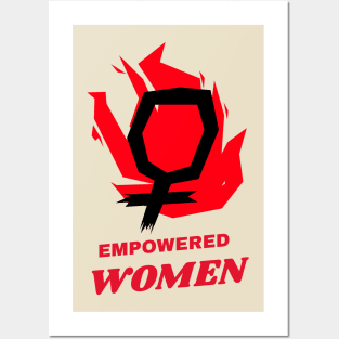 Empowered Women Posters and Art